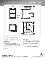 Preview for 2 page of Electrolux E24RD75HSS - 24" Double Drawer Refrigerator Specification Sheet