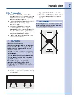 Preview for 7 page of Electrolux E24WC75HPS - Icon - Professional Series 48 Bottle Wine Cooler Use And Care Manual