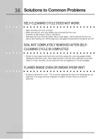 Preview for 36 page of Electrolux E30DF74GPS1 Use & Care Manual