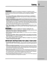 Preview for 5 page of Electrolux E30EW85ESS1 Use & Care Manual