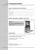 Preview for 2 page of Electrolux E30EW85GPS1 Use & Care Manual