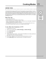 Preview for 23 page of Electrolux E30EW85GPS1 Use & Care Manual