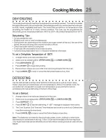 Preview for 25 page of Electrolux E30EW85GPS1 Use & Care Manual