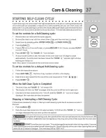 Preview for 37 page of Electrolux E30EW85GPS1 Use & Care Manual