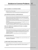 Preview for 43 page of Electrolux E30EW85GPS1 Use & Care Manual