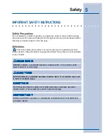 Preview for 5 page of Electrolux E30GF74GPS - 30" Pro-Style Gas Range Use And Care Manual