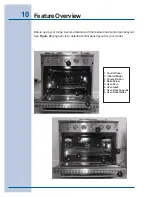 Preview for 10 page of Electrolux E30GF74GPS - 30" Pro-Style Gas Range Use And Care Manual