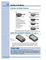 Preview for 14 page of Electrolux E30GF74GPS - 30" Pro-Style Gas Range Use And Care Manual