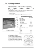 Preview for 18 page of Electrolux E30GF74HPS2 Use & Care Manual