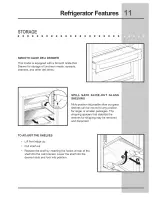 Preview for 11 page of Electrolux E32AR75GTT - Icon - Refrigerator Use & Care Manual