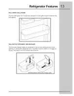 Preview for 13 page of Electrolux E32AR75GTT - Icon - Refrigerator Use & Care Manual