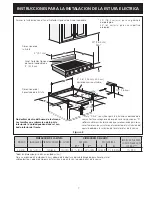 Preview for 7 page of Electrolux E36EC75HSS - 36" Pro-Style Slide-In Electric Rangetop Installation Instructions Manual