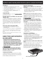 Preview for 14 page of Electrolux E36EC75HSS - 36" Pro-Style Slide-In Electric Rangetop Installation Instructions Manual