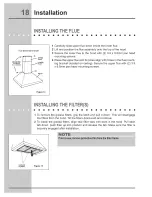 Preview for 18 page of Electrolux E36W100PS Installation Instructions Manual