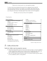 Preview for 2 page of Electrolux E4101-7 User Manual