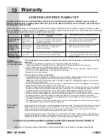 Preview for 20 page of Electrolux E44 Use & Care Manual