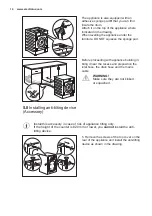 Preview for 14 page of Electrolux E772F402BI User Manual