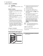 Preview for 22 page of Electrolux EBGL70 User Manual