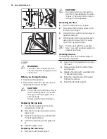 Preview for 24 page of Electrolux EBGL70 User Manual