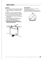 Preview for 5 page of Electrolux EC3206N Instructions For Installation And Use Manual