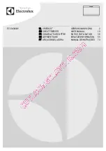 Preview for 1 page of Electrolux EC3340AOW User Manual