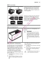 Preview for 63 page of Electrolux EC3340AOW User Manual