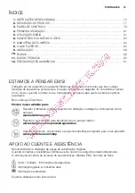 Preview for 73 page of Electrolux EC3340AOW User Manual