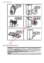 Preview for 90 page of Electrolux EC3340AOW User Manual