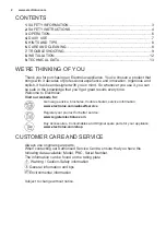 Preview for 2 page of Electrolux EC4230AOW2 User Manual