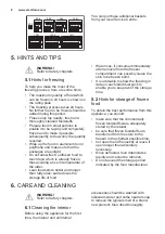 Preview for 8 page of Electrolux EC4230AOW2 User Manual