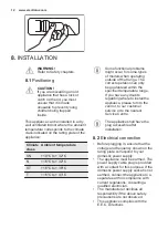 Preview for 12 page of Electrolux EC4230AOW2 User Manual