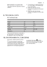 Preview for 13 page of Electrolux EC5200AOW2 User Manual