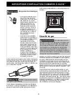 Preview for 29 page of Electrolux ECFG3068AS Installation Instructions Manual