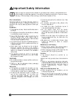 Preview for 2 page of Electrolux ECN 1040 Operating And Installation Manual