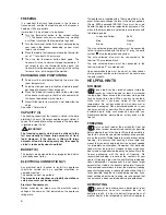 Preview for 6 page of Electrolux ECN 1155 Operating And Installation Manual