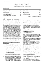 Preview for 20 page of Electrolux ECN1156 User Manual