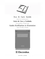 Preview for 1 page of Electrolux EDW7505HPS - Semi-Integrated Dishwasher With 5 Wash Cycles Care Manual