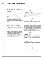 Preview for 52 page of Electrolux EDW7505HPS - Semi-Integrated Dishwasher With 5 Wash Cycles Care Manual