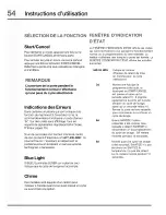 Preview for 54 page of Electrolux EDW7505HPS - Semi-Integrated Dishwasher With 5 Wash Cycles Care Manual