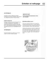 Preview for 63 page of Electrolux EDW7505HPS - Semi-Integrated Dishwasher With 5 Wash Cycles Care Manual