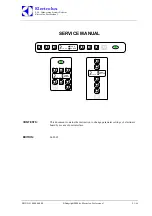 Preview for 1 page of Electrolux EDW7505HPS - Semi-Integrated Dishwasher With 5 Wash Cycles Service Manual