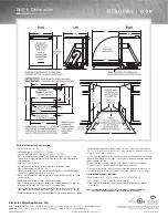 Preview for 2 page of Electrolux EDW7505HPS - Semi-Integrated Dishwasher With 5 Wash Cycles Specification Sheet