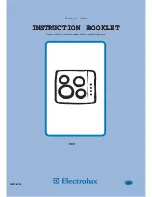 Electrolux EEH Instruction Book preview