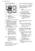 Preview for 18 page of Electrolux EEQ67410W User Manual