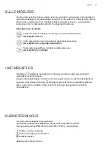 Preview for 63 page of Electrolux EFB90581OX User Manual