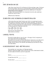 Preview for 6 page of Electrolux EFC60151X Instructions For Use Manual