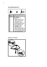 Preview for 8 page of Electrolux EFC60151X Instructions For Use Manual