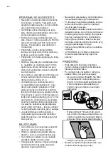 Preview for 46 page of Electrolux EFC60151X Instructions For Use Manual