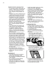 Preview for 52 page of Electrolux EFC60151X Instructions For Use Manual