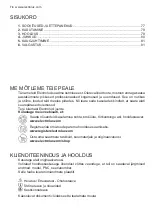 Preview for 76 page of Electrolux EFR90571OX User Manual